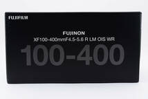 ●未使用品●FUJIFILM フジフィルム XF 100-400mm F4.5-5.6 R LM OIS WR -【000B】_画像3