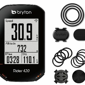 ブライトン ライダー420C GPS サイクルメーター （ケイデンスセンサー付）