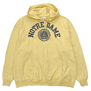 USA企画 Champion チャンピオン カレッジ パーカー ノートルダム size.2XL ビッグサイズ 