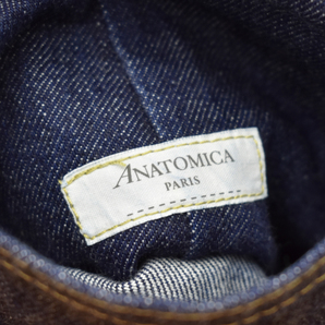 良好 ANATOMICA アナトミカ 618 MARILYN2 インディゴ ハイウエスト デニム パンツ インディゴ 日本製 size.29の画像7