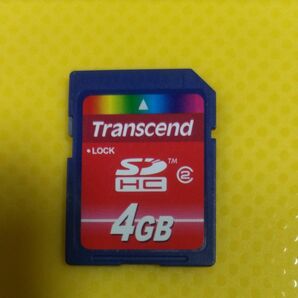 ★ Transcend SDHCカード2 ４GB