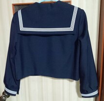 セーラー服 冬用 長袖 制服 コスプレ 170B 大きめ　中古品_画像2