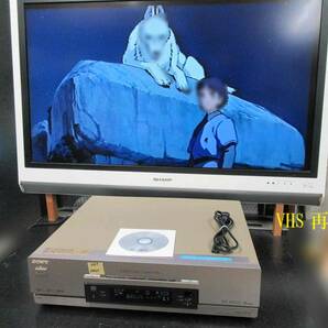 ★☆SONY 高画質DV/ミニDV/S-VHS・整備済保証付WV-DR7動作品 i0440☆★の画像3