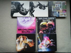 Mr.Children　ベストアルバム7枚セット　肉・骨・B-SIDE・ミクロ・マクロ・2011-2015・2015-2021&NOW