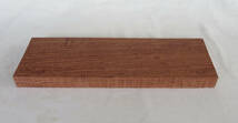 木材・ブビンガ・板材・柾目・ペンブランク材・大きさ約３２５×１０２×２４ミリ_画像7