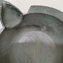 #5183 鋳鉄 分福茶釜 灰皿 美術鋳物工芸品 たたら まるは レトロ アンティーク_画像8