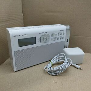 東芝 AM/FMラジオ TY-RHR1 2020年製 SD/USB録音ラジオ ワイドFM TOSHIBA