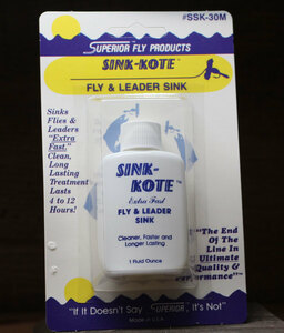  sink * coat fly, Leader sink material 