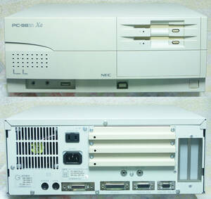 【スプリングセール】 PC-9821Xa/U1 ( 90MHz-L / 7.6MB / 543MB / FDD-3.5x2 ) ソリッドコンデンサ - 1 【完全整備品・同型機ラスト出品】