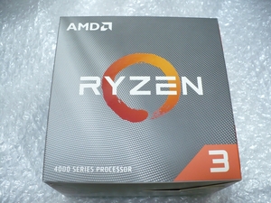 新品 AMD Ryzen 3 4100 4コア/8スレッド 3.8-4.0GHz Socket AM4