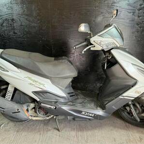 ★支払総額5.2万円★書類完備！始動動画あり♪ SYM ファイター150ZR 150cc高速も乗れるスクーター！メーターかっこいい！通勤通学に！の画像4