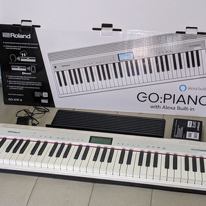 ROLAND GO:PIANO with Alexa Built-in, GO-61P-A, 10分試弾したのみ の画像1