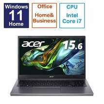 Acer A515-58P-N76Y/SF (Aspire 5)　Core i7-1355U/16GB/512GB/15.6型/Office 2021（未開封）　1年保証付　程度極上　送料無料_画像1