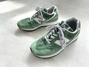 ニューバランス 996 newbalance 22cm グリーン 緑