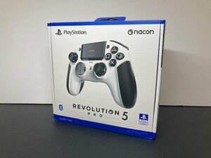 新品　ナコン nacon レボリューション５プロ コントローラー ホワイト PS5RP5WJP