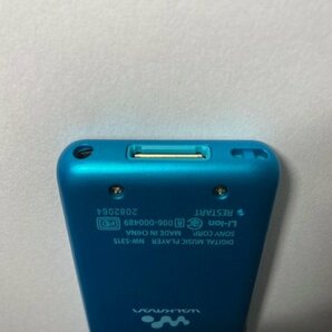 中古品 ソニー SONY NW-S315 ウォークマン Walkman 16GB ブルーの画像6