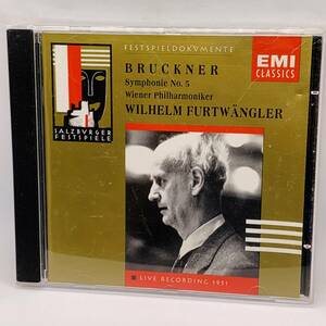 【CD】Wilhelm Furtwangler Wiener Philharmoniker BRUCKNER SYMPHONIE NR.5 20240313G05
