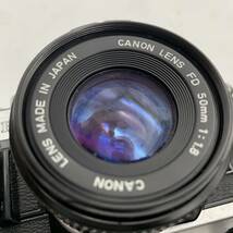 【ジャンク】Canon AE-1 ボディ FD 50mm F1.8 レンズ フィルムカメラ 一眼レフカメラ キャノン カメラ 20240425N296_画像7