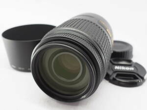 ★特上品★ ニコン NIKON AF-S NIKKOR 55-300ｍｍ Ｆ4.5-5.6 Ｇ ED VR ★前後キャップ フード付き ＃Ａ274