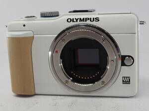 ★バッテリー欠品★動作未確認★ オリンパス OLYMPUS E-PL1S ホワイトボディ ジャンク ＃A305