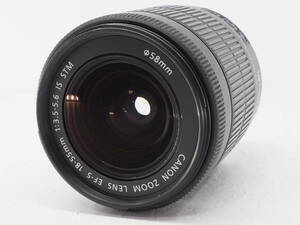 ★特上品★ キヤノン CANON EF-S 18-55ｍｍ Ｆ3.5-5.6 IS STM ★完動品 ＃A349