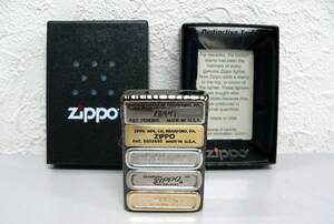 #3844　ZIPPO　ボトムズアップ　両面　重厚感あり　未使用品　火花散ります！ 