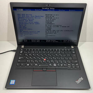Lenovo Thinkpad T480s i7-8650u/16gb FHD ノートパソコン BIOS-OK 綺麗 300Qの画像1