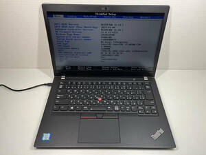 Lenovo Thinkpad T480s i7-8650u/16gb FHD ノートパソコン BIOS-OK 綺麗 300Q