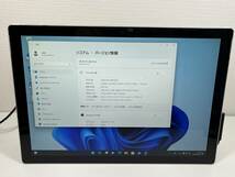 マイクロソフト Surface Pro 6 1796 i5-8350u 128gb 8gb 12.3インチ Windows11 Pro Office2021 100C_画像2