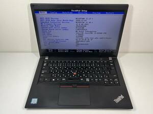 Lenovo Thinkpad T480s i5-8250u/16gb FHD ノートパソコン BIOS-OK 100Z