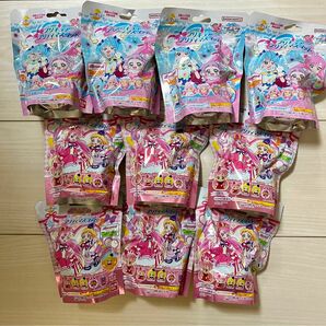 【10個コンプ】新旧プリキュア入浴剤 わんだふるぷりきゅあ！&ひろがるスカイ！プリキュア 