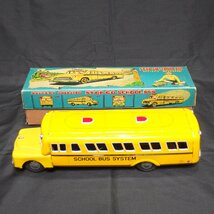 DAIYA◆ダイヤ製 1950年代 Stop Go School Bus 元箱付き 完動品◆_画像1