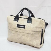 フライターグ◆【FREITAG F77 BEN 廃盤モデル】白 トートバッグ ショルダーベルト付◆USED_画像1