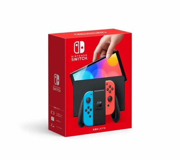 【新品未使用】Nintendo Switch 有機ELモデル ネオンブルー ネオンレッド