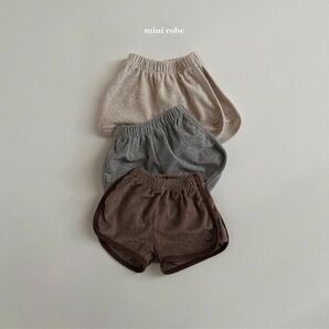 ［S 80size］mini robe / telling short pants