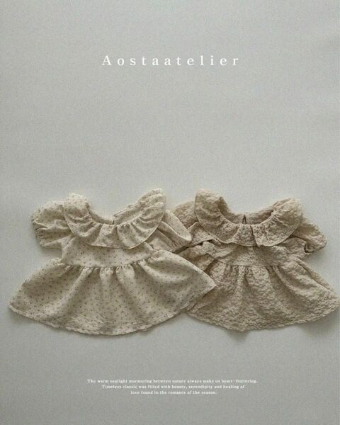 ［M 80size］AOSTA / Olivia blouse