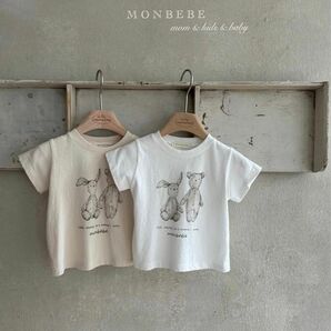 ［M 90size］monbebe / bunny bear T