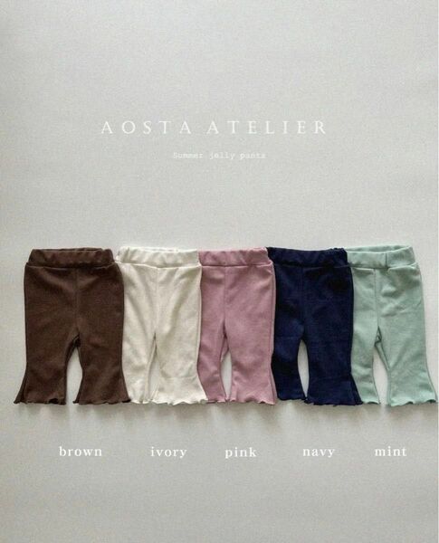 ［M 80size］AOSTA / jelly pants