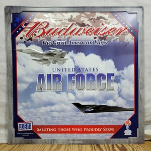 Budweiser ディスプレイプレート U.S. AIR FORCE