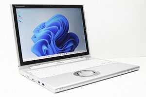 1円スタート ノートパソコン Windows11 2in1PC 第7世代 Core i5 Panasonic レッツノート CF-XZ6 Windows10 SSD256GB メモリ8GB タッチ