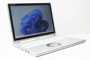 1円スタート ノートパソコン Windows11 2in1PC 第7世代 Core i5 Panasonic レッツノート CF-XZ6 Windows10 SSD256GB メモリ8GB タッチ