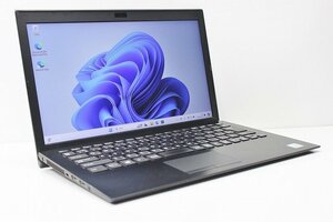 1円スタート ノートパソコン Windows11 VAIO Pro PG VJPG11C11N 第7世代 Core i5 SSD128GB メモリ4GB Windows10 13.3 カメラ