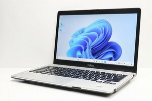 1円スタート ノートパソコン Windows11 富士通 LIFEBOOK S937 大容量 SSD51GB DVDドライブ メモリ8GB 第7世代 Core i5 Windows10 カメラ