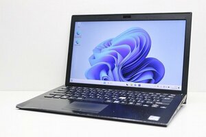 1円スタート ノートパソコン Windows11 VAIO Pro PG VJPG11C11N 第7世代 Core i5 SSD256GB メモリ8GB Windows10 13.3 カメラ