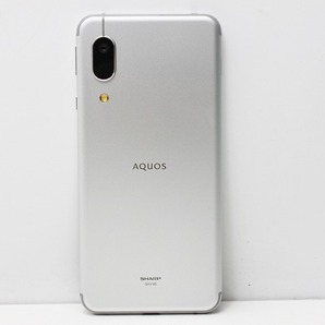 au SHARP AQUOS sense3 basic SHV48 SIMロック解除済み SIMフリー Android スマートフォン 残債なし 32GB シルバーの画像7