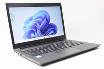 ノートパソコン Windows11 中古 東芝 Dynabook S73/DP 第8世代 Core i5 SSD256GB メモリ8GB 13.3インチ カメラ Windows10_画像1