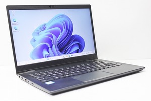 ノートパソコン Windows11 ハイスペック 東芝 dynabook G83 第8世代 Core i7 メモリ16GB SSD256GB Windows10 カメラ 13.3インチ