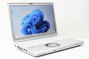 1円スタート ノートパソコン Windows11 DVDマルチ 第8世代 Core i5 SSD256GB メモリ8GB Panasonic レッツノート CF-SV7 Windows10 カメラ