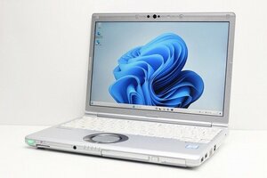 1円スタート ノートパソコン Windows11 Panasonic レッツノート CF-SV7 DVDマルチ 第8世代 Core i5 SSD256GB メモリ8GB Windows10 カメラ