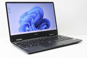 1円スタート ノートパソコン Windows11 NEC VersaPro VKT13H 第8世代 Core i5 大容量SSD512GB メモリ8GB 12.5 カメラ Windows10